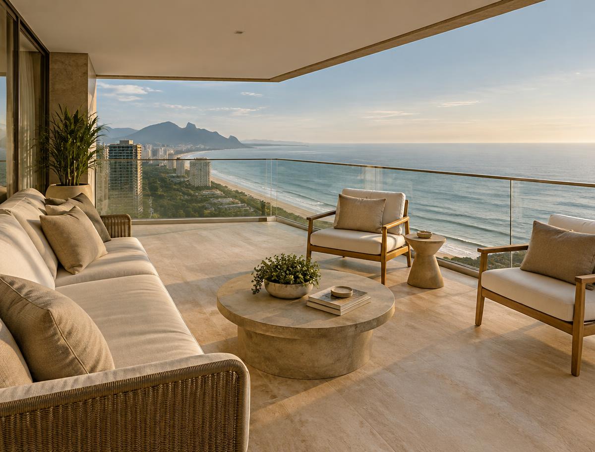 Apartamento frente-mar